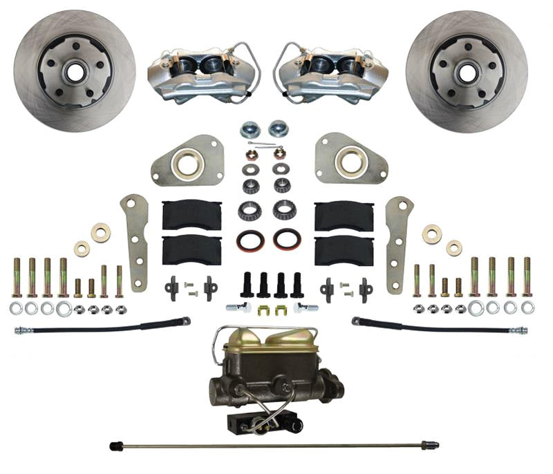 LEED BRAKES FC0025-405P Ford Full Size Power Disc Brake Conversion