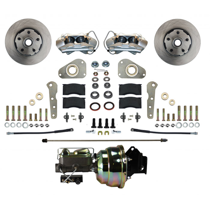 LEED BRAKES FC0025-8307 Ford Full Size Power Dis c Brake Conversion Kit