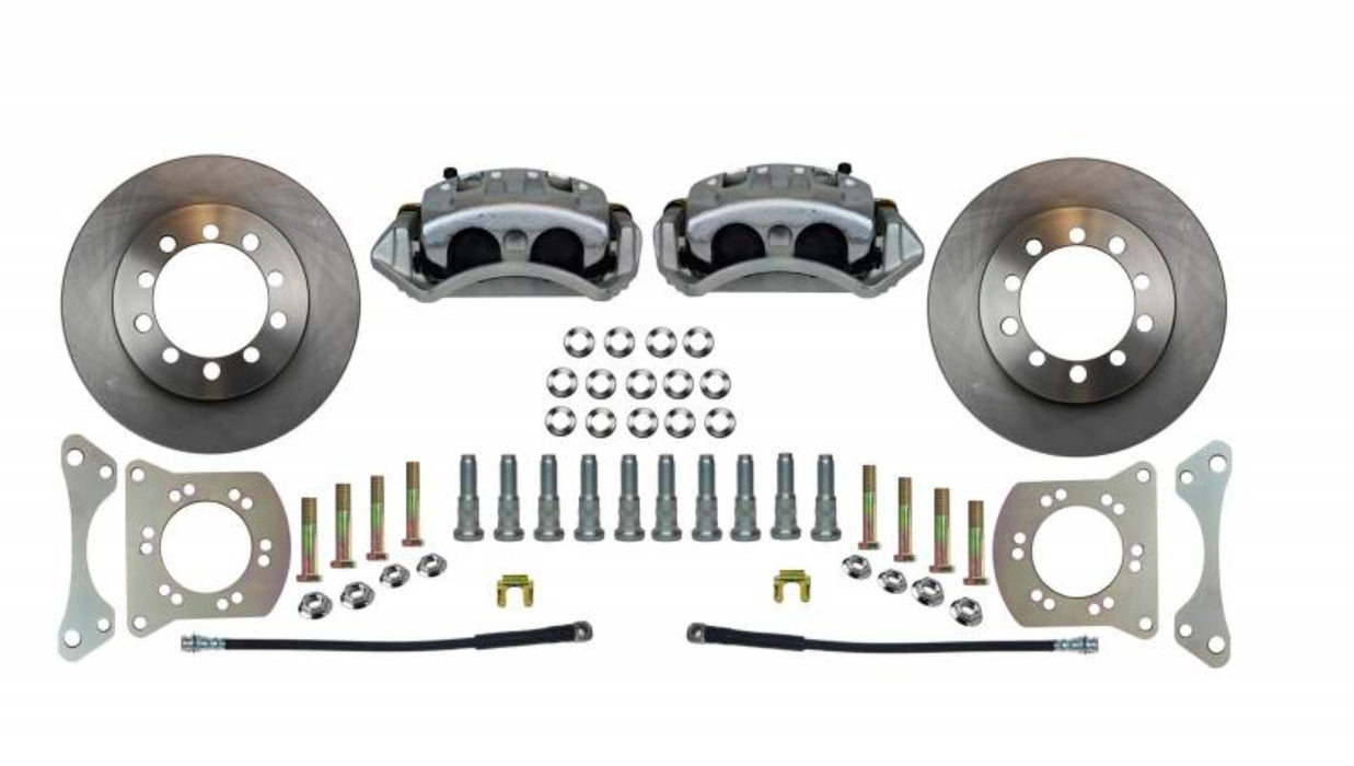 LEED BRAKES FC3001SM 43-75 Jeep CJ Front Disc Brake Kit