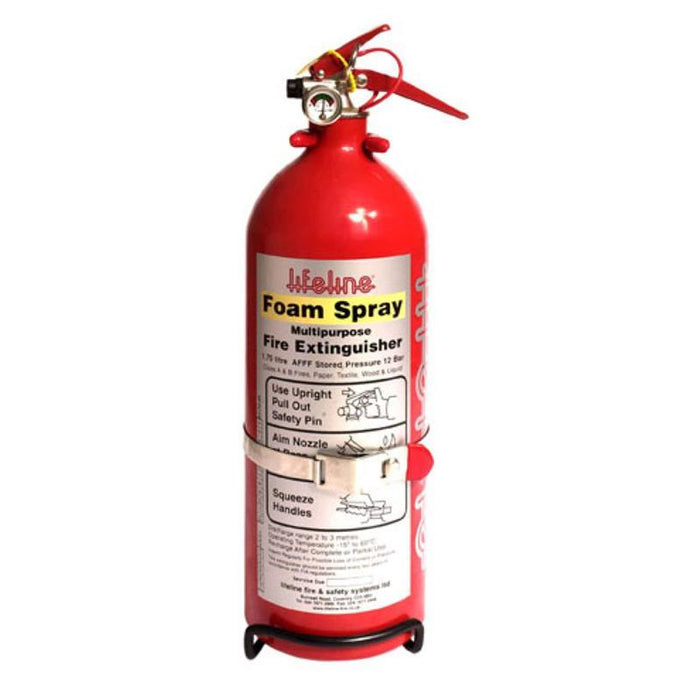 LIFELINE USA 201-100-003 Fire Extinguisher AFFF Hand Held 2.4 Liter