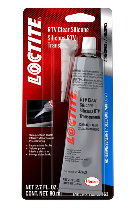 LOCTITE 491981 RTV Clear Silicone Adhesive 80ml/2.7oz