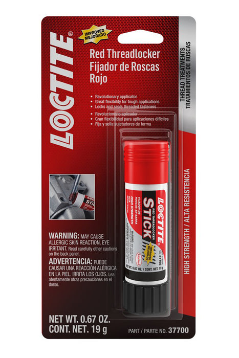 LOCTITE 511535 Threadlocker Red Stick 19g/.67oz