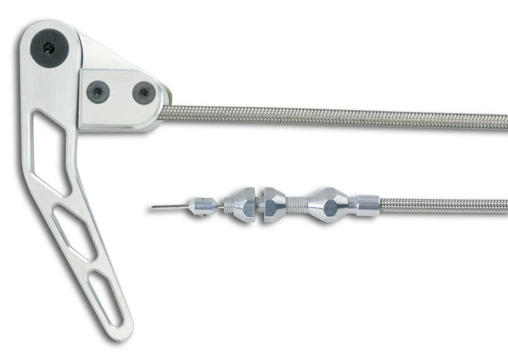 LOKAR HR-1100HT Stainless Steel Hood Rel ease Cable Kit