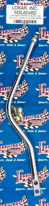 LOKAR MSL604B2 TKO500/600 Shift Lever 16in Aluminum chrome