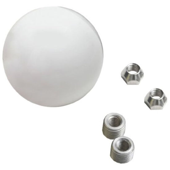 LOKAR SK-6883 Shift Knob 2-1/4in White