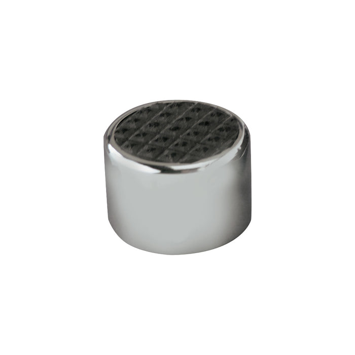 LOKAR SPO-6072 Chrome Steel Dimmer Cover w/Rubber Insert