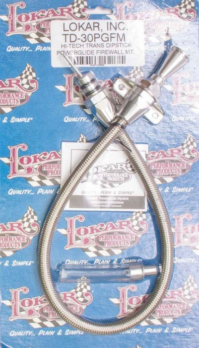 LOKAR TD-30PGFM Powerglide Dipstick Firewall Mount
