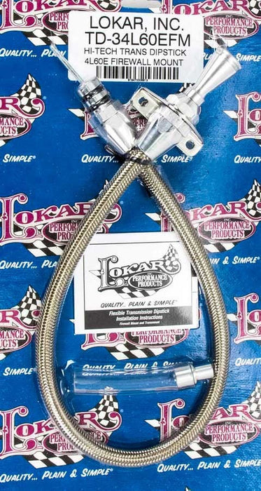 LOKAR TD-34L60EFM 4L60E Firewall Mount Trans Dipstick