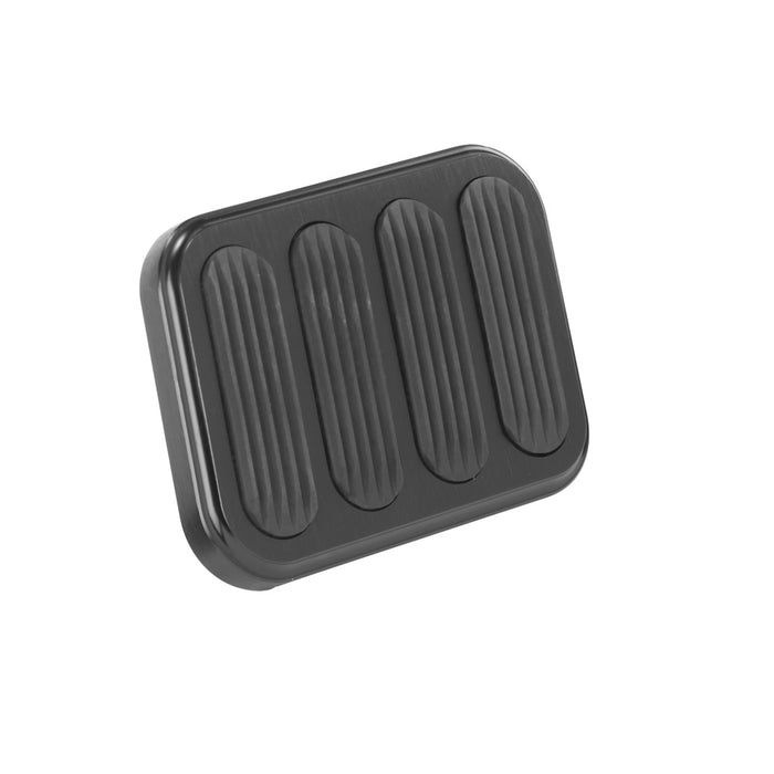 LOKAR XBFG-6013 Blk XL Billet Aluminum Brake Pad w/Rubber