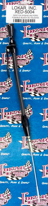 LOKAR XED-5004 Flexible Engine Dipstick Black SBF 302