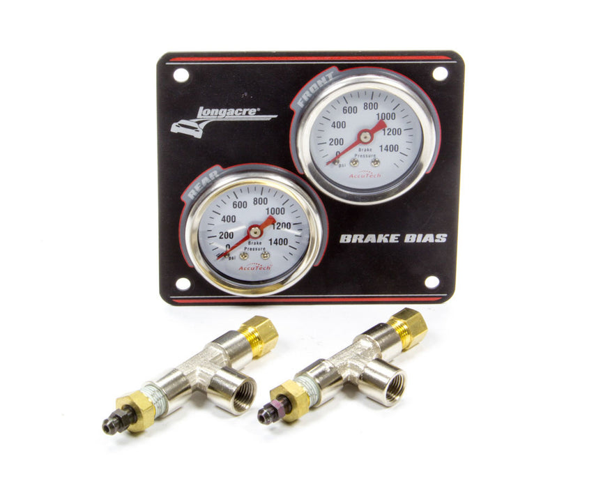 LONGACRE 52-44124 Mini Brake Bias Panel Black