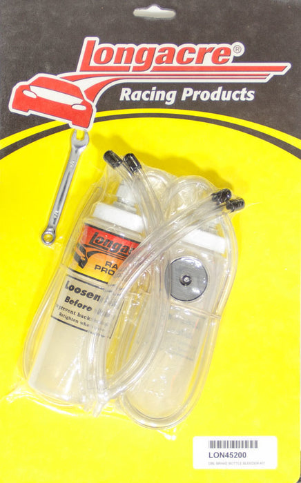 LONGACRE 52-45200 Brake Bottle Bleeder Kit