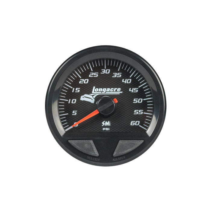 LONGACRE 52-46748 Waterproof SMI Water Pressure Gauge 0-60psi