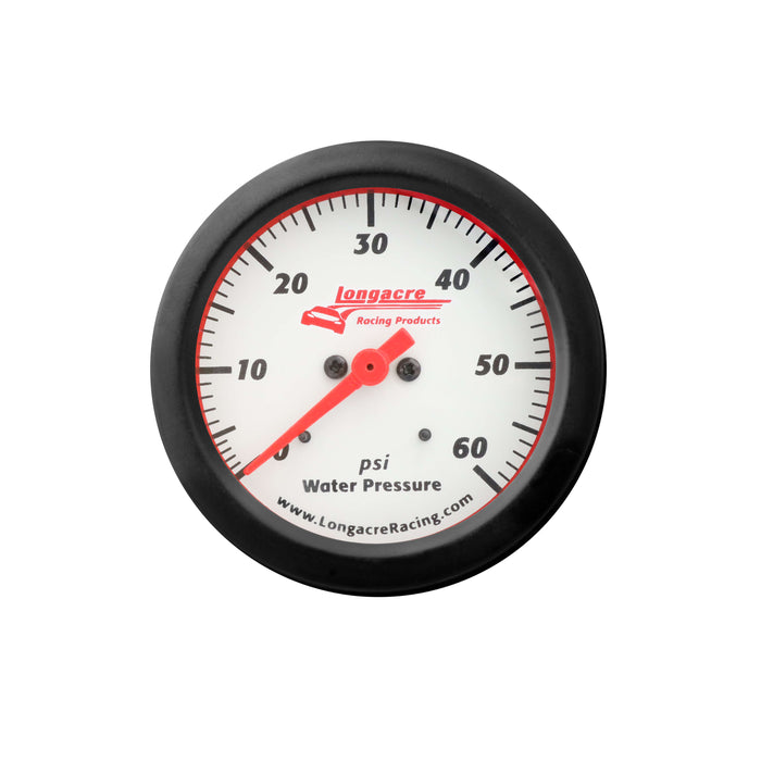 LONGACRE 52-46904 Gauge Sportsman Water Pressure 0-60psi
