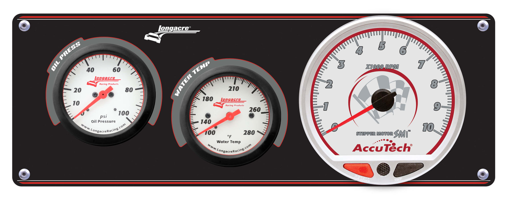LONGACRE 52-46906 Gauge Panel Sportsman OP / WT / Tach