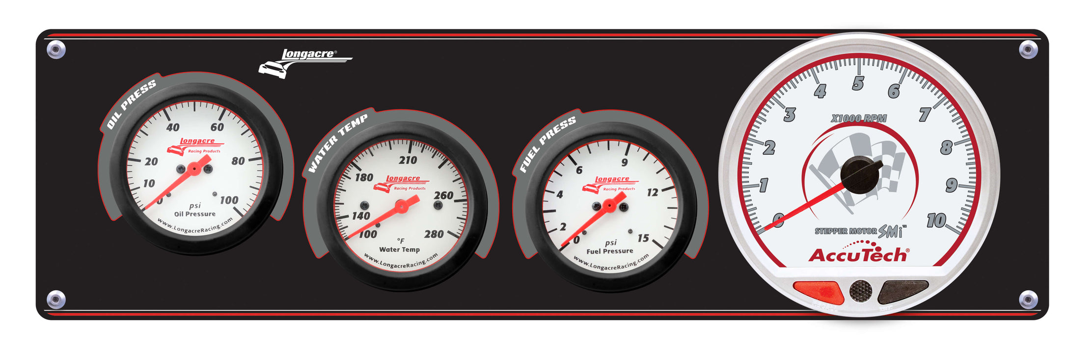 LONGACRE 52-46908 Gauge Panel Sportsman OP / WT / FP / Tach
