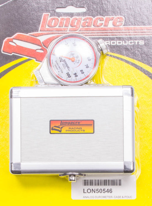LONGACRE 52-50546 Durometer w/Silver Case