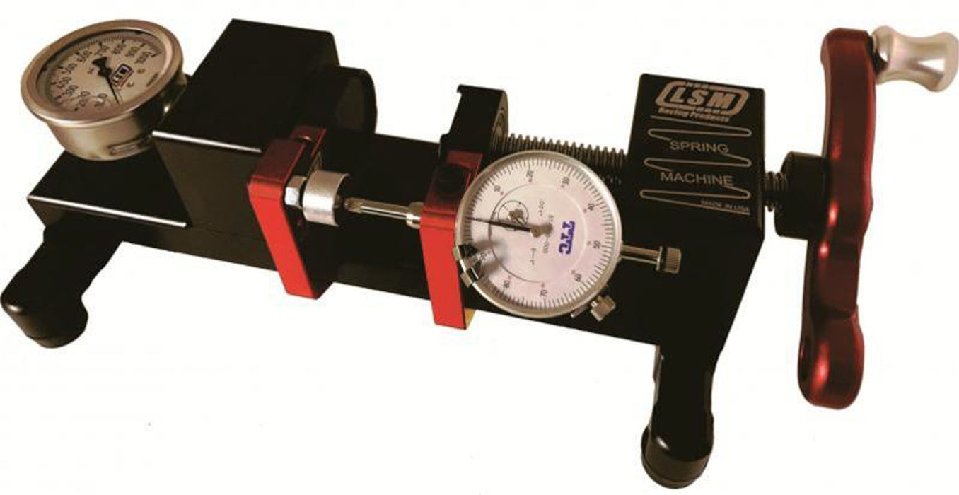 LSM RACING PRODUCTS SM-050-SET Dial Indiacator Kit for LSM Spring Machines