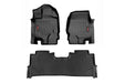 Rough Country M-51515 Floor Mats Front Row Buckets w/Factory Under Seat Storage Ford F-150 2WD/4WD (15-23) Rough Country - Truck Part Superstore