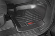 Rough Country M-51515 Floor Mats Front Row Buckets w/Factory Under Seat Storage Ford F-150 2WD/4WD (15-23) Rough Country - Truck Part Superstore