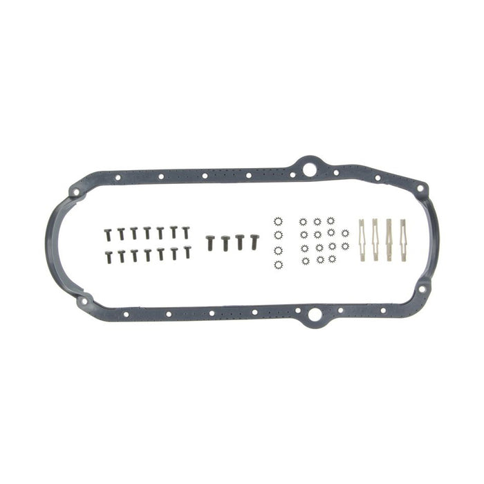 MAHLE ORIGINAL/CLEVITE OS32457 Oil Pan Gasket Set - SBC 75-79 w/Thick Frt Seal