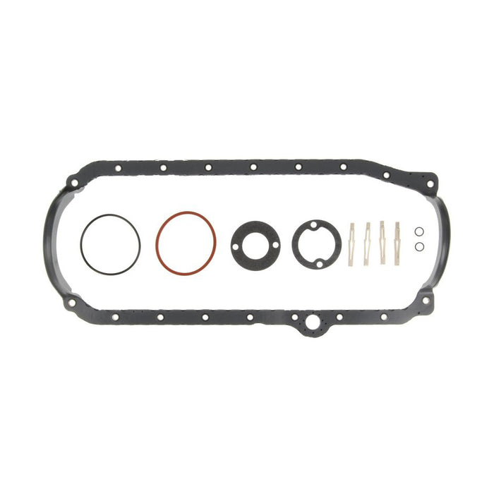 MAHLE ORIGINAL/CLEVITE OS32496B Oil Pan Gasket Set - SBC 86-91 w/1-Piece Rr Main