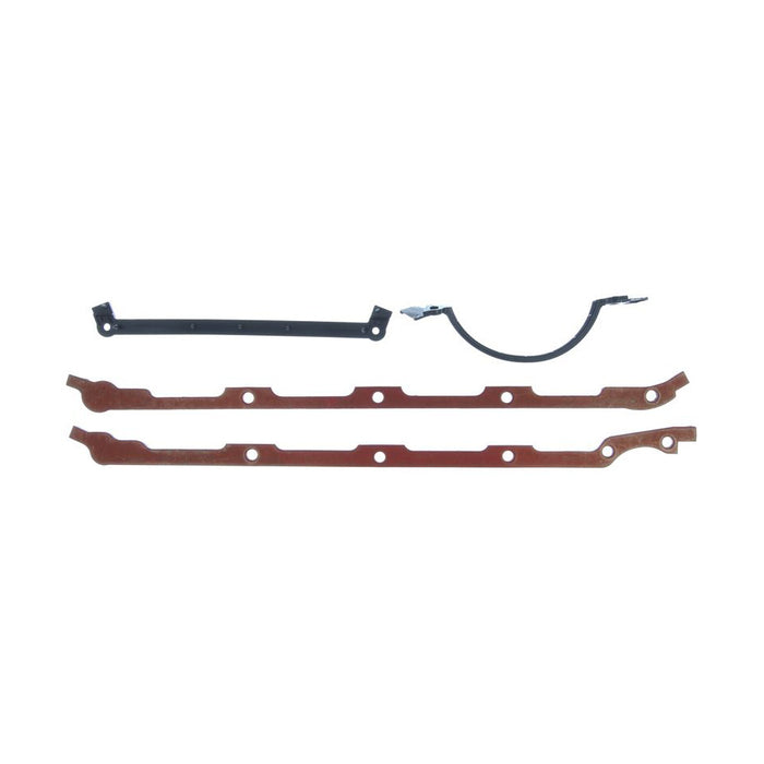 MAHLE ORIGINAL/CLEVITE OS32513 Oil Pan Gasket Set - BBC Gen-4 Notched Side Rail