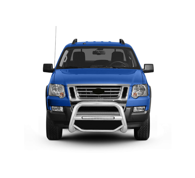 Black Horse Off Road MAB-FOC2005S stainless Steel Stainless Steel No skid plate - Truck Part Superstore