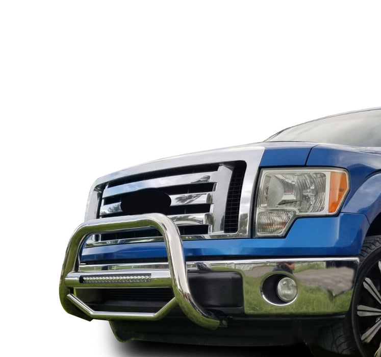 Black Horse Off Road MAB-FOE2011S Stainless Steel Stainless Steel No skid plate - Truck Part Superstore