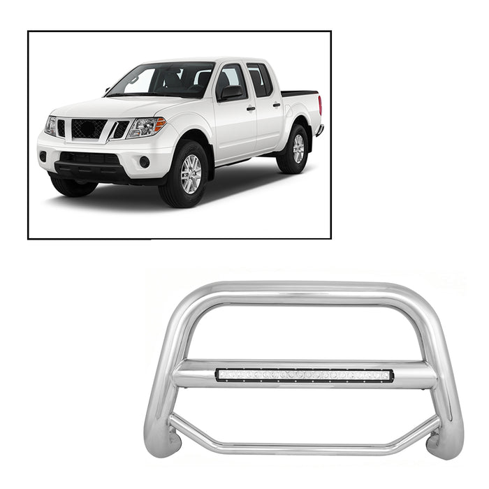 Black Horse Off Road MAB-NIC6005S Stainless Steel Stainless Steel No skid plate - Truck Part Superstore