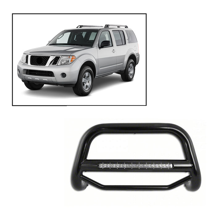 Black Horse Off Road MAB-NIC6105B Black Steel No skid plate - Truck Part Superstore