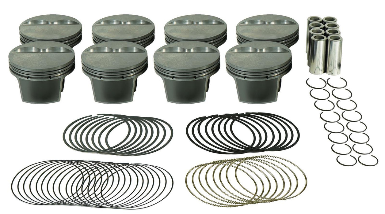 MAHLE PISTONS 197725130 SBC FT PowerPak Piston Set 4.030 Bore -5.0cc