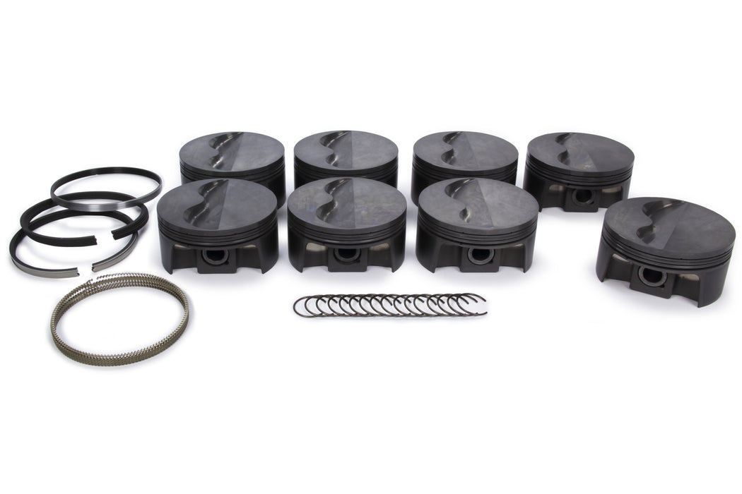MAHLE PISTONS 197726865 SBC PowerPak F/T Piston Set 4.065 Bore