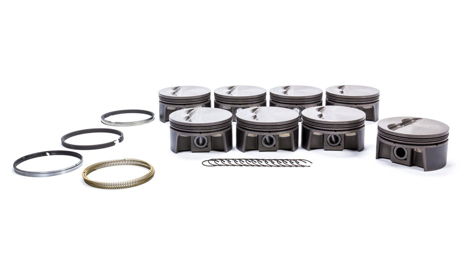 MAHLE PISTONS 930200060 SBC FT PowerPak Piston Set 4.060 Bore -5.0cc