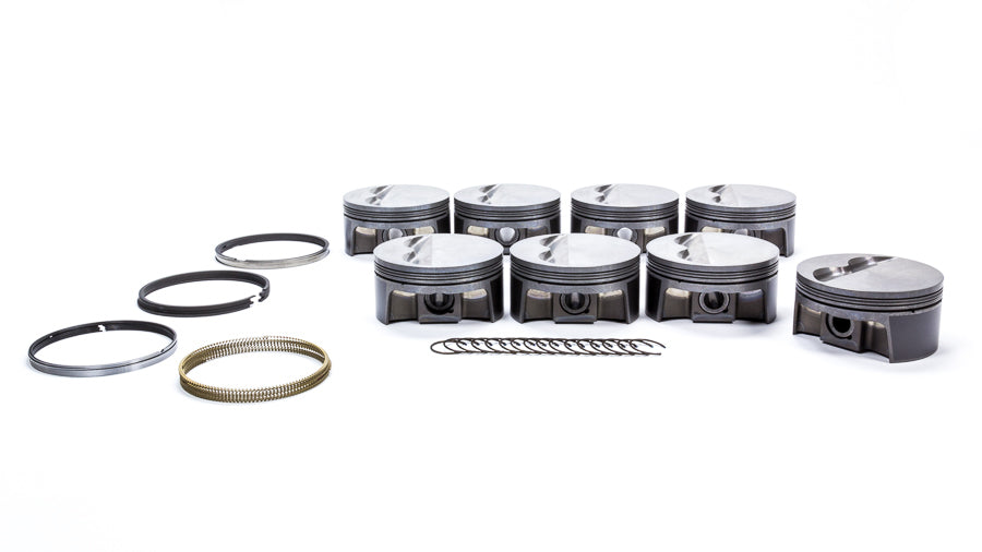 MAHLE PISTONS 930200360 SBC PowerPak F/T Piston Set 4.060 Bore