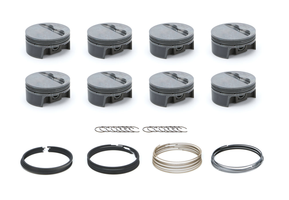 MAHLE PISTONS 930200765 SBC FT PowerPak Piston Set 4.165 Bore  -5.0cc