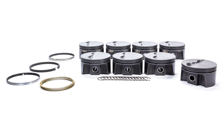 MAHLE PISTONS 930202560 SBC PowerPak F/T Piston Set 4.060 Bore