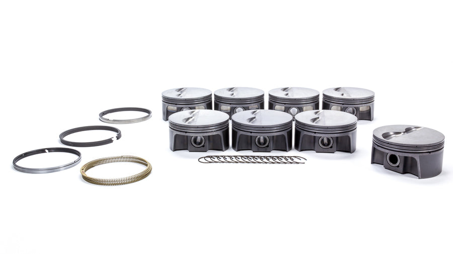 MAHLE PISTONS 930202630 SBC PowerPak F/T Piston Set 4.030 Bore