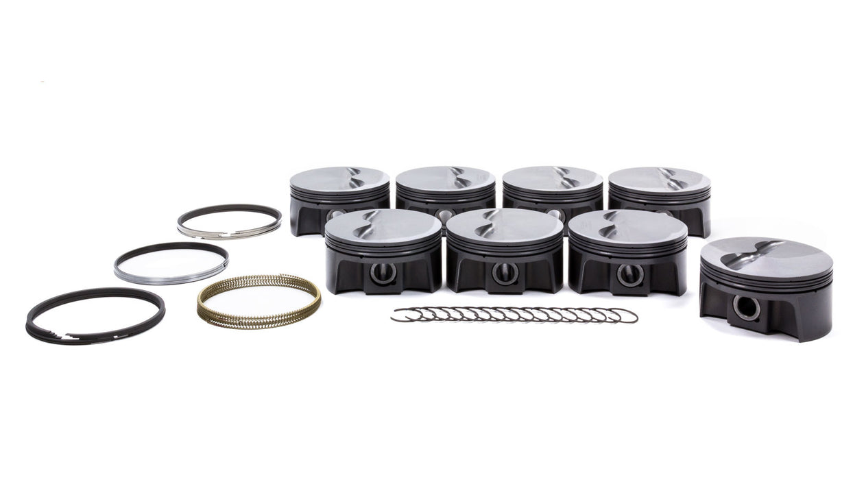 MAHLE PISTONS 930202640 SBC PowerPak F/T Piston Set 4.040 Bore