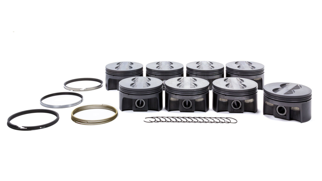 MAHLE PISTONS 930203640 SBC PowerPak F/T Piston Set 4.040 Bore