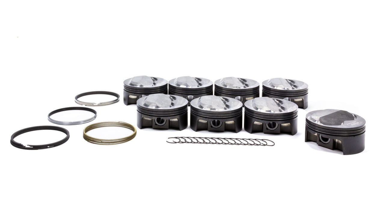 MAHLE PISTONS 930208265 SBC PowerPak Domed Piston Set 4.165 Bore
