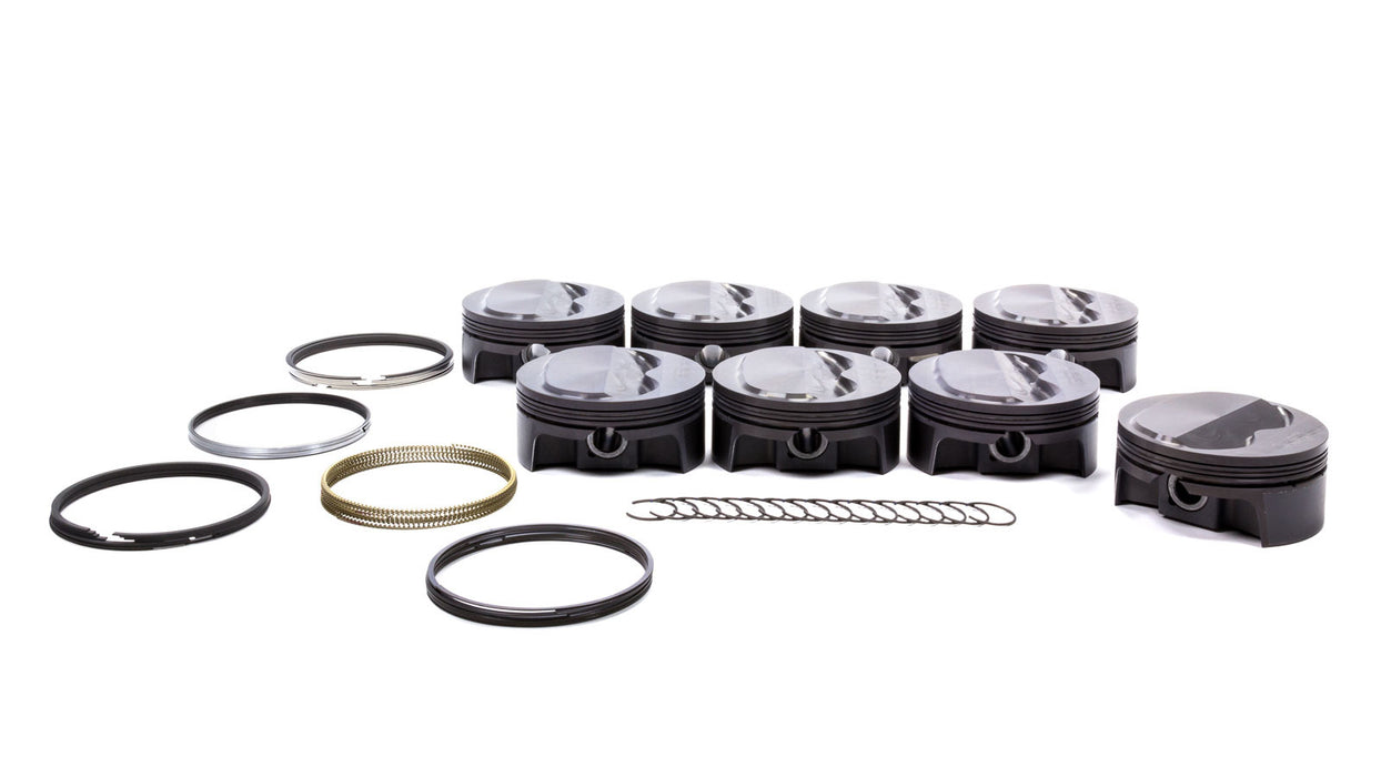 MAHLE PISTONS 930208655 SBC PowerPak Domed Piston Set 4.155 Bore