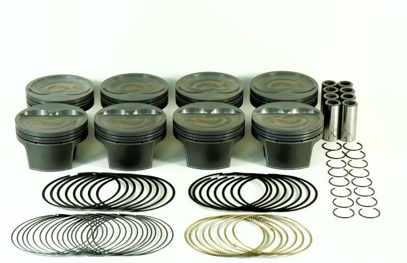 MAHLE PISTONS 930210840 SBC PowerPak Dished Piston Set  4.040 Bore