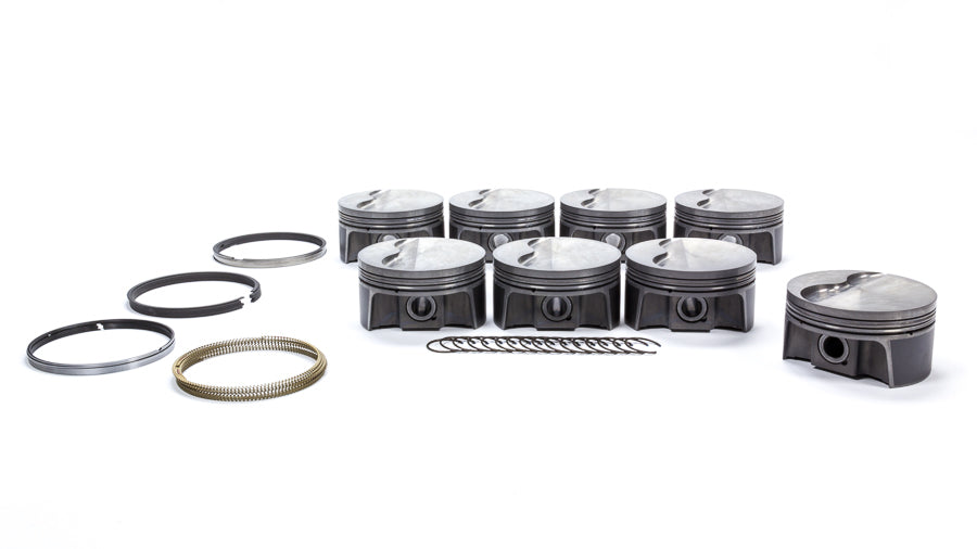 MAHLE PISTONS 930217698 LS1 PowerPak F/T Piston Set 3.898 Bore