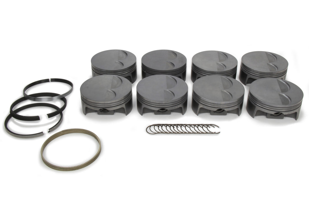 MAHLE PISTONS 930221625 LS7 PowerPak F/T Piston Set 4.125 Bore