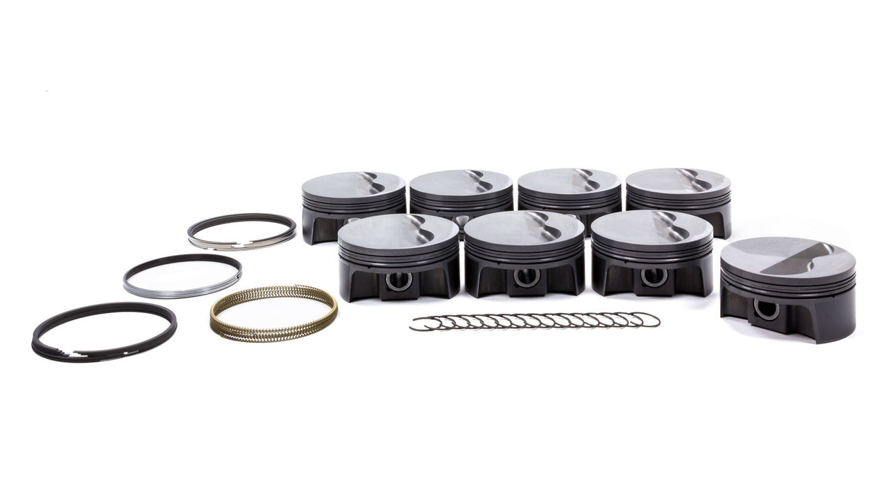 MAHLE PISTONS 930244425 SBF PowerPak F/T Piston Set 4.125 Bore