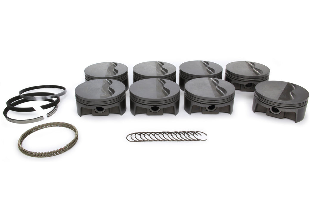 MAHLE PISTONS 930244735 SBF PowerPak F/T Piston Set 4.035 Bore