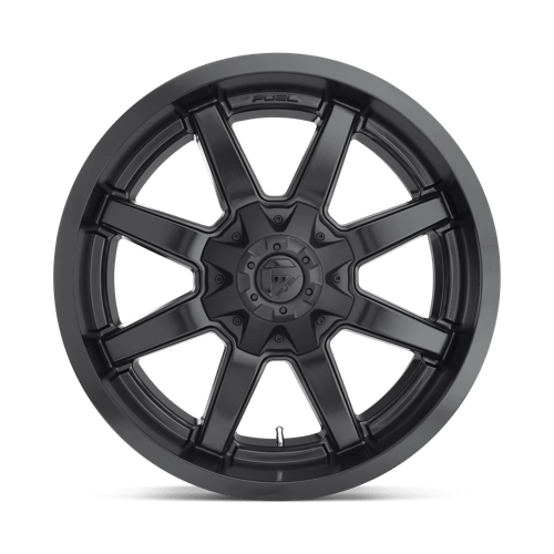 Fuel 1PC D43620001747 D436 20X10 8X170 S-BLK -18MM - Truck Part Superstore