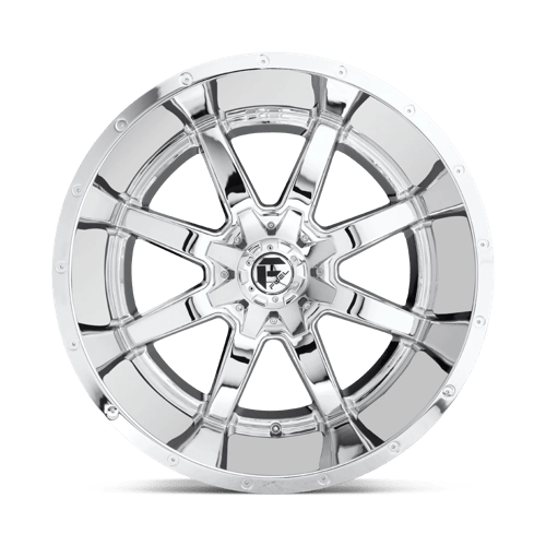 Fuel 1PC D53622009844 D536 22X10 6X135/5.5 CHR-PLATED -24MM - Truck Part Superstore