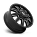 Fuel 1PC D5382082A9 D538 20X8.25 10X225 MT-BLK-MIL 105MM - Truck Part Superstore